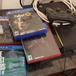 Sony Black PlayStation Console